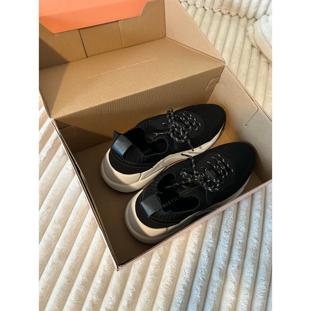 Fabletics Black & Gold Sneakers- size 8
